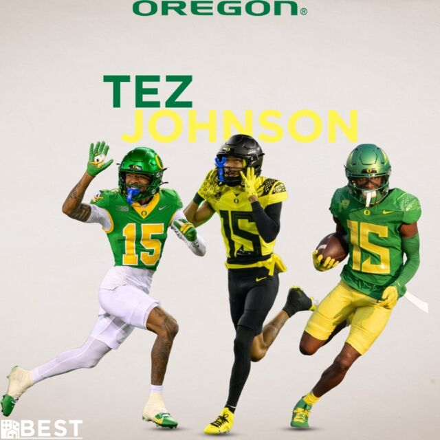 Thank you and best of luck, Tez Johnson! It’s been a pleasure working with such a talented and hardworking athlete. 🦆

#GoDucks